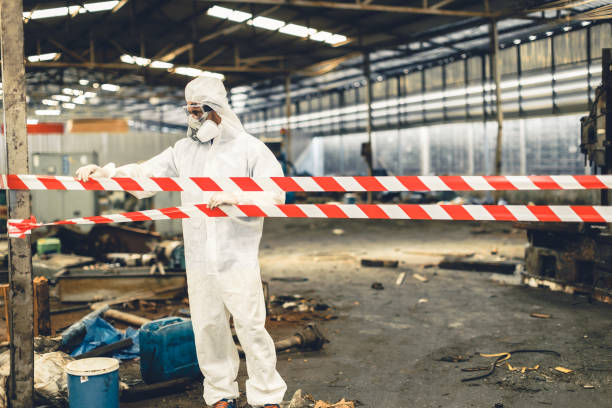 Professional Odor Removal technician working in Catonsville, MD